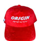 Origin "High off my hustle" velour trucker