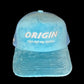 Origin "High off my hustle" velour trucker