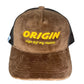 Origin "High off my hustle" velour trucker