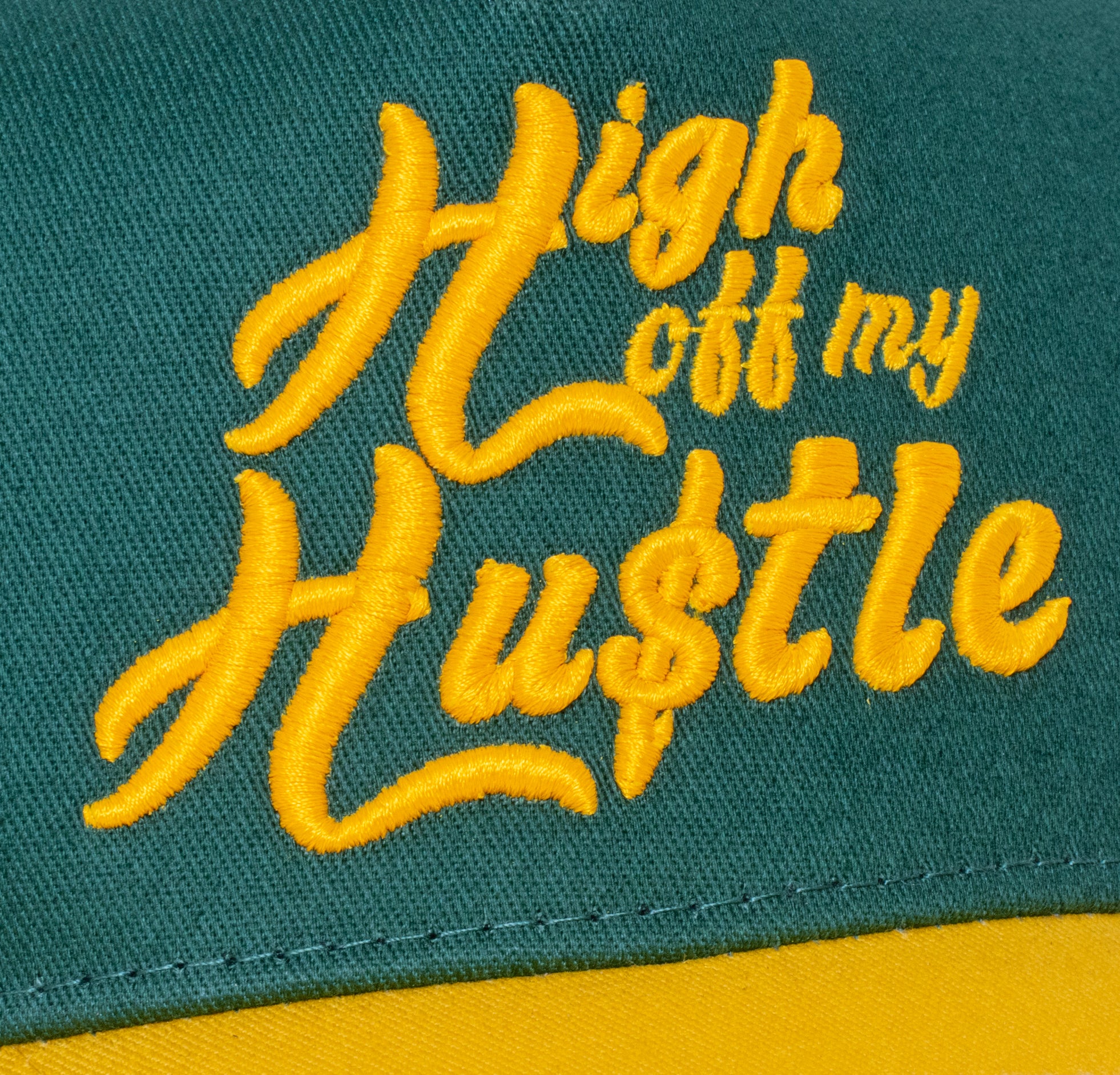 Green Yellow Trucker